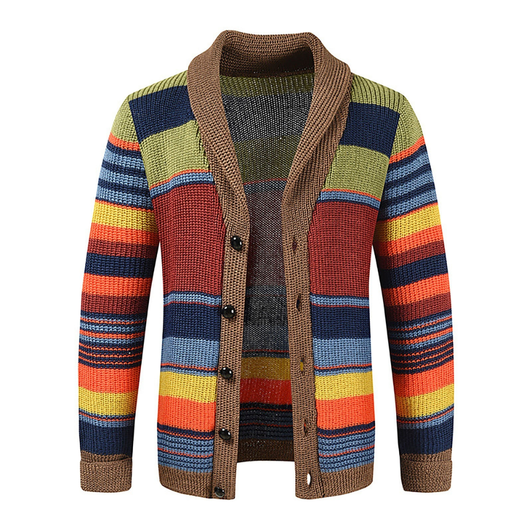 Giorgio™ | Cardigan in lana colorata